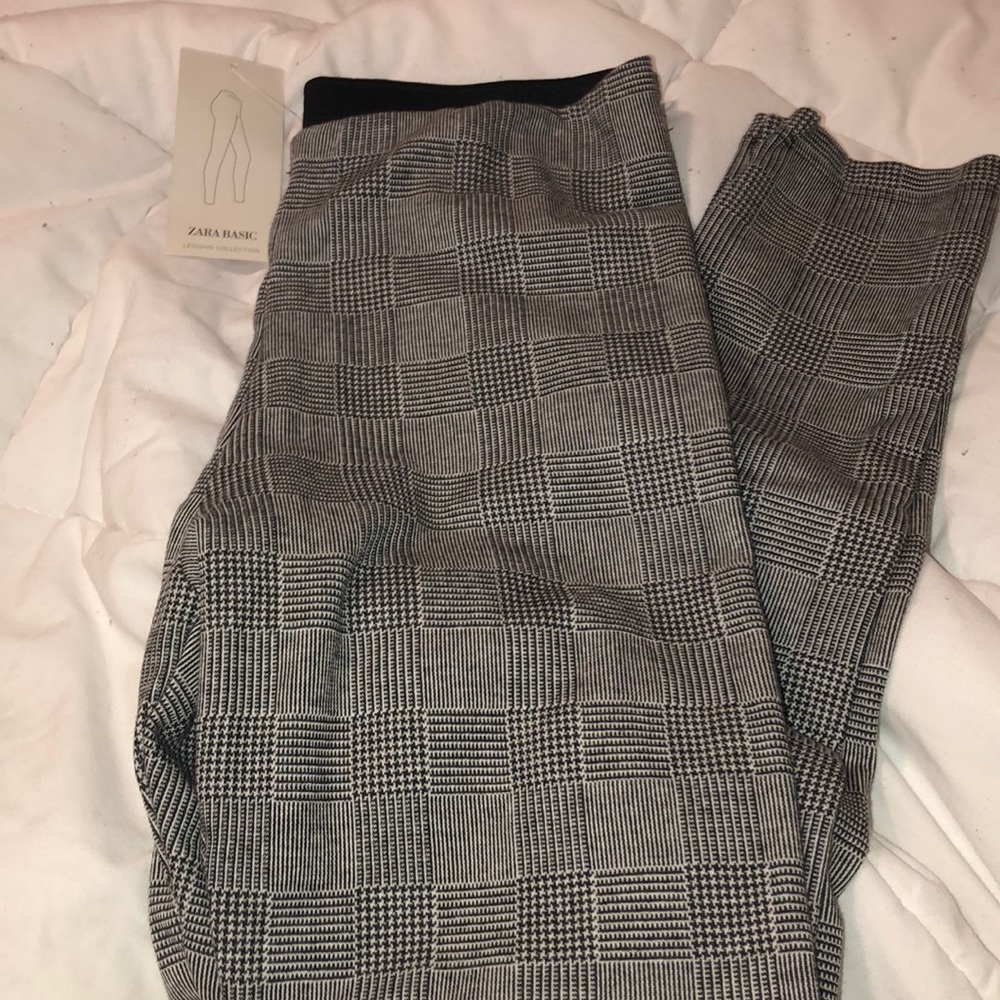 Plaid Zara leggings